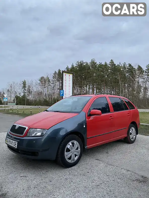 Универсал Skoda Fabia 2002 1.9 л. Ручная / Механика обл. Киевская, Гостомель - Фото 1/12