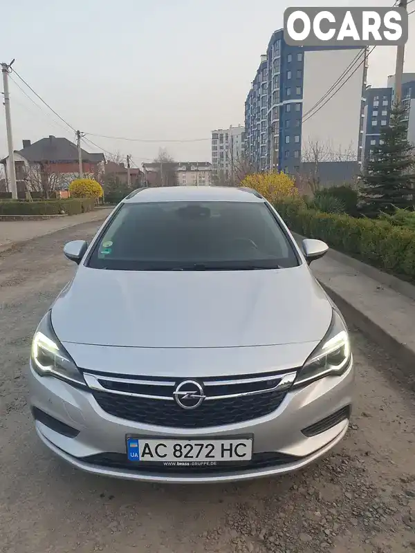 Універсал Opel Astra 2018 1.6 л. Ручна / Механіка обл. Волинська, Луцьк - Фото 1/16