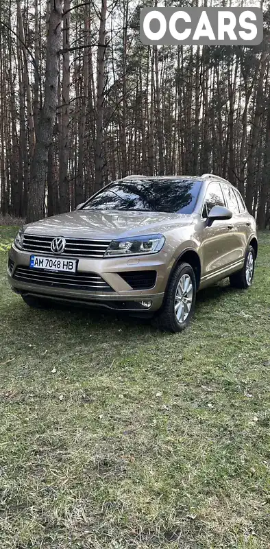 Позашляховик / Кросовер Volkswagen Touareg 2016 3 л. Автомат обл. Житомирська, Бердичів - Фото 1/21