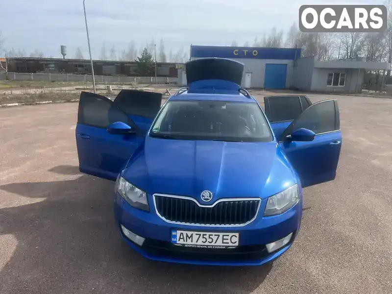 Универсал Skoda Octavia 2014 1.6 л. Ручная / Механика обл. Житомирская, Овруч - Фото 1/21