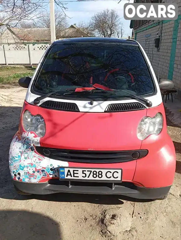 Купе Smart Fortwo 2005 0.7 л. Робот обл. Дніпропетровська, Новомосковськ - Фото 1/8