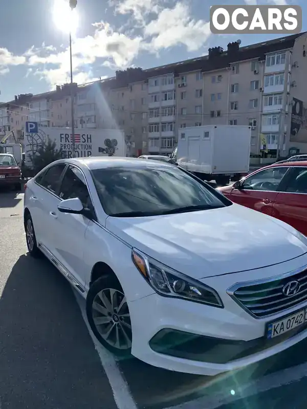 Седан Hyundai Sonata 2015 2.4 л. Автомат обл. Київська, Київ - Фото 1/15