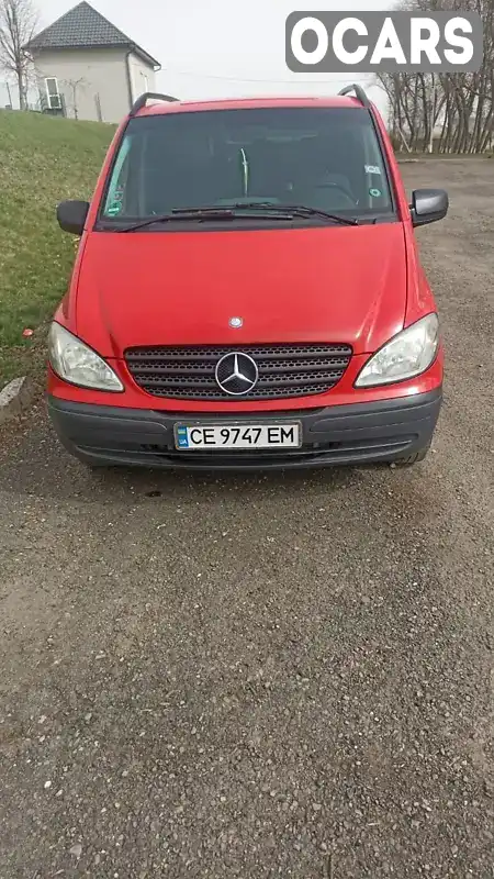 Мінівен Mercedes-Benz Vito 2010 null_content л. Ручна / Механіка обл. Чернівецька, Заставна - Фото 1/12