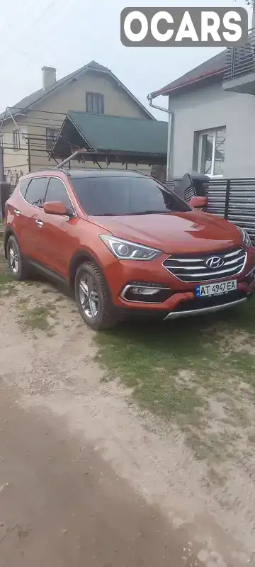 Внедорожник / Кроссовер Hyundai Santa FE 2017 2.4 л. Автомат обл. Ивано-Франковская, Тлумач - Фото 1/11