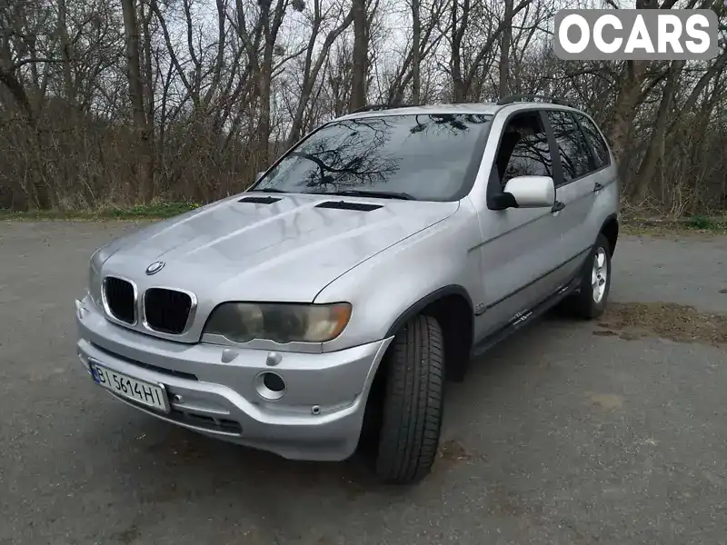 Внедорожник / Кроссовер BMW X5 2001 2.9 л. Автомат обл. Полтавская, Полтава - Фото 1/20