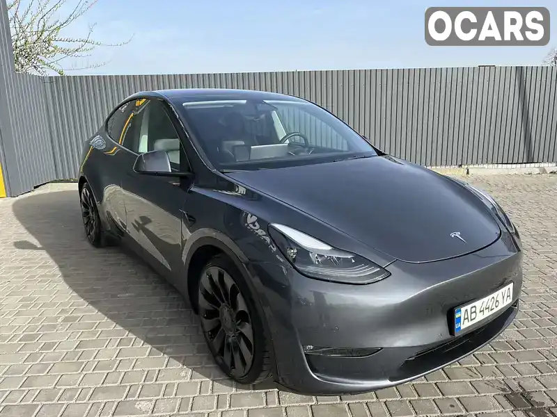 Внедорожник / Кроссовер Tesla Model Y 2021 null_content л. Автомат обл. Винницкая, Винница - Фото 1/12