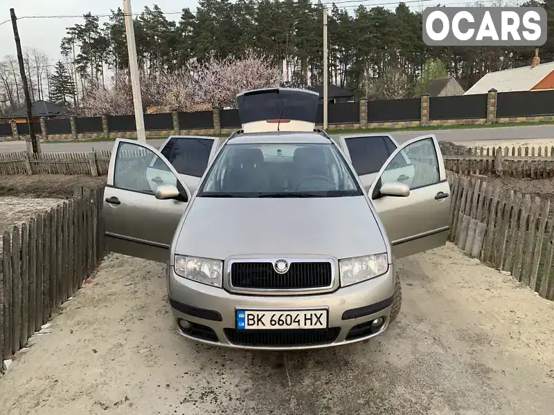 Універсал Skoda Fabia 2005 1.39 л. Ручна / Механіка обл. Волинська, Луцьк - Фото 1/16