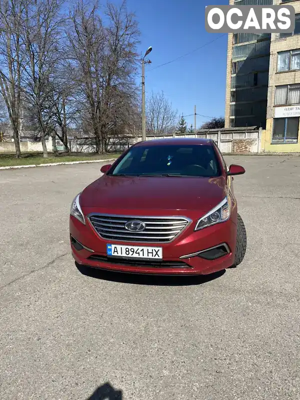 Седан Hyundai Sonata 2015 2.36 л. Автомат обл. Київська, Ставище - Фото 1/6