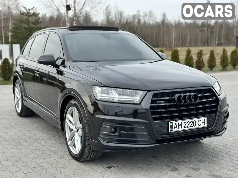 Позашляховик / Кросовер Audi Q7 2016 2.97 л. Автомат обл. Житомирська, Олевськ - Фото 1/21