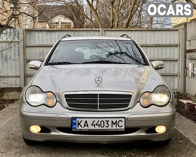 Універсал Mercedes-Benz C-Class 2001 2.15 л. Автомат обл. Київська, Вишневе - Фото 1/7