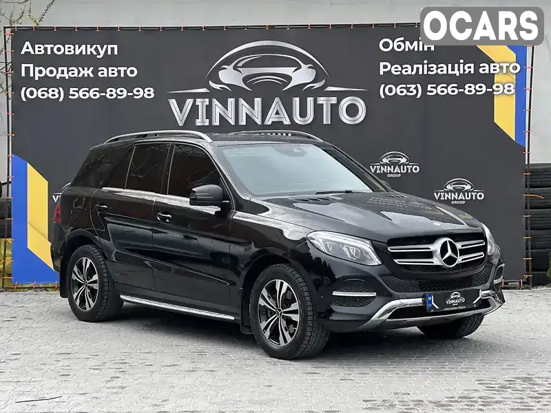 Позашляховик / Кросовер Mercedes-Benz GLE-Class 2017 2.2 л. Автомат обл. Вінницька, Вінниця - Фото 1/21