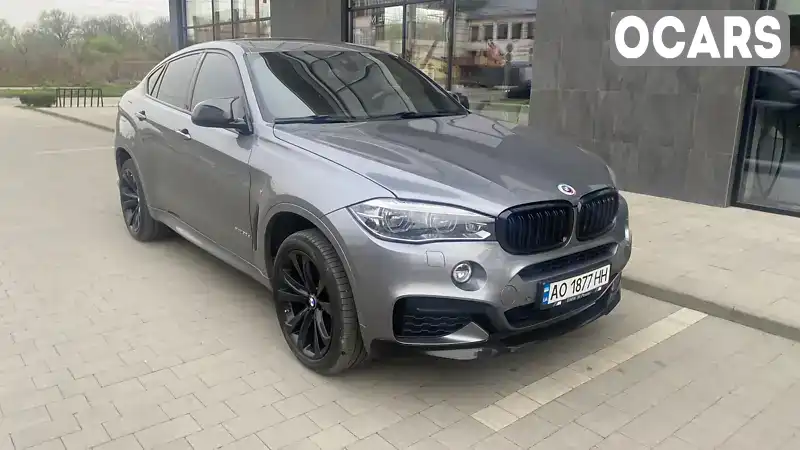 Внедорожник / Кроссовер BMW X6 2016 2.99 л. Автомат обл. Закарпатская, Ужгород - Фото 1/21