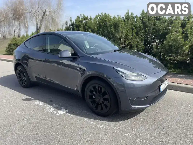 Внедорожник / Кроссовер Tesla Model Y 2021 null_content л. Автомат обл. Киевская, Киев - Фото 1/21