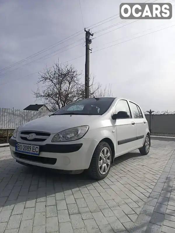 Хэтчбек Hyundai Getz 2008 1.09 л. Ручная / Механика обл. Тернопольская, Тернополь - Фото 1/9