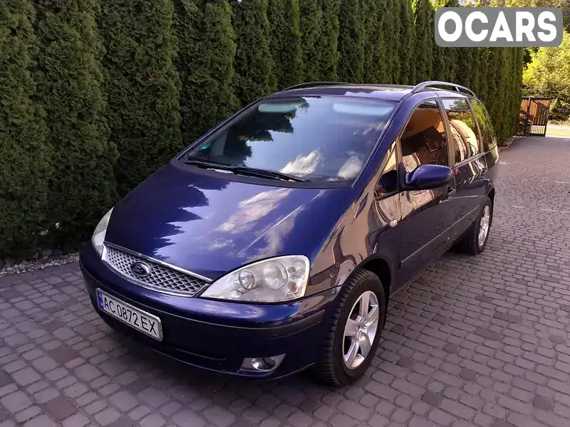 Мінівен Ford Galaxy 2005 1.9 л. Ручна / Механіка обл. Волинська, Любомль - Фото 1/21