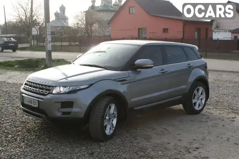 Позашляховик / Кросовер Land Rover Range Rover Evoque 2011 2.18 л. Автомат обл. Чернівецька, Сторожинець - Фото 1/18