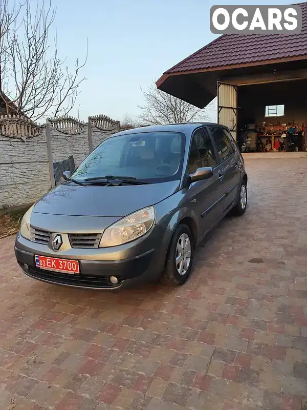 Минивэн Renault Scenic 2005 1.6 л. обл. Ровенская, Ровно - Фото 1/19