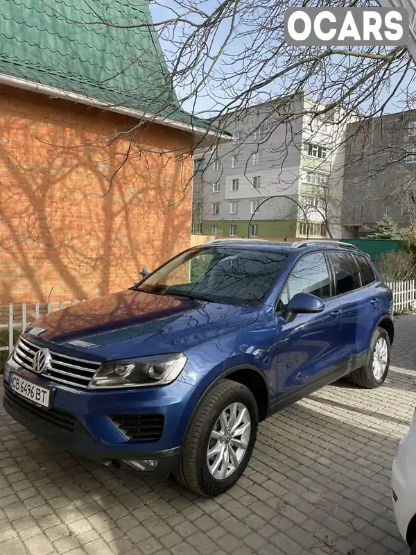 Внедорожник / Кроссовер Volkswagen Touareg 2014 2.97 л. обл. Черниговская, Чернигов - Фото 1/21