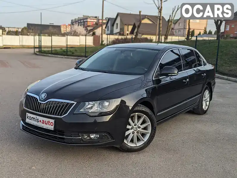 Лифтбек Skoda Superb 2014 2 л. Ручная / Механика обл. Хмельницкая, Хмельницкий - Фото 1/21