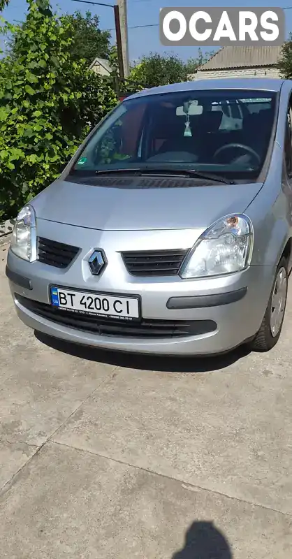 Хетчбек Renault Modus 2007 1.1 л. Ручна / Механіка обл. Вінницька, Хмільник - Фото 1/13