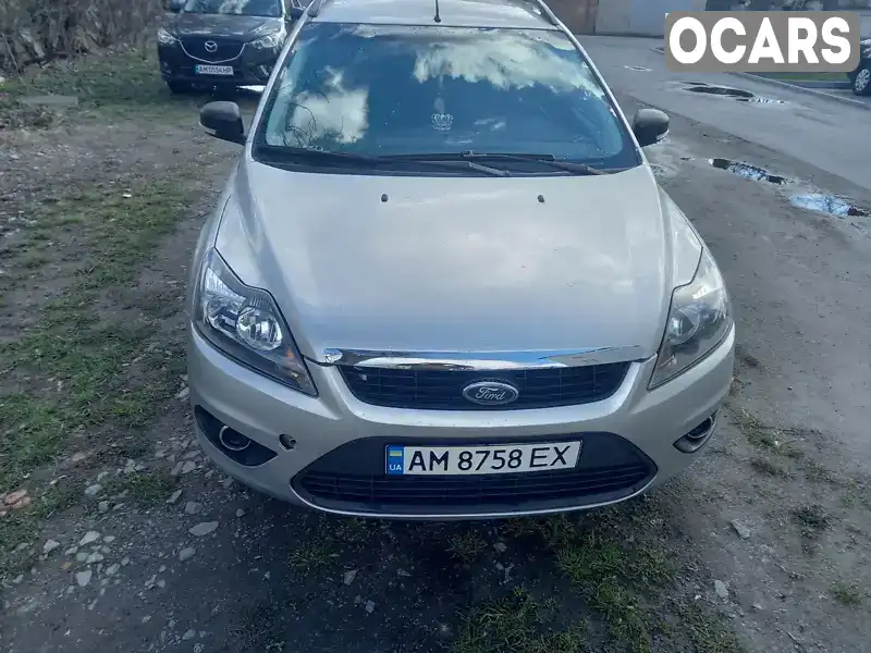 Универсал Ford Focus 2008 1.6 л. Ручная / Механика обл. Житомирская, Звягель - Фото 1/21