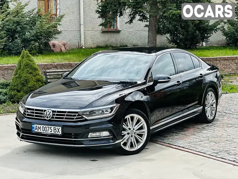 Седан Volkswagen Passat 2017 1.97 л. Автомат обл. Житомирська, Коростень - Фото 1/21