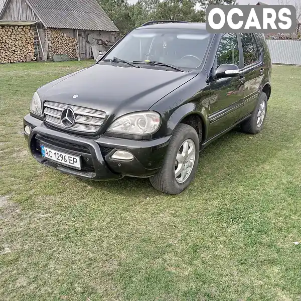 Внедорожник / Кроссовер Mercedes-Benz M-Class 2004 2.69 л. Автомат обл. Волынская, Ратно - Фото 1/9