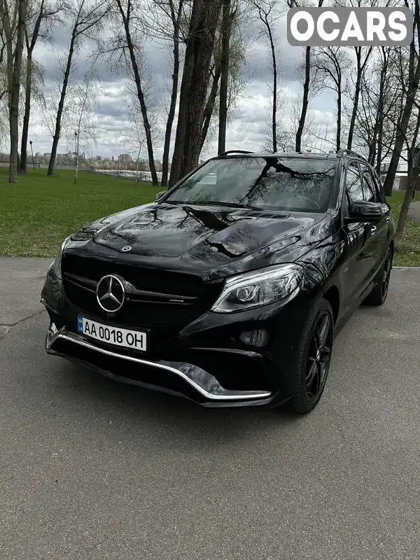 Позашляховик / Кросовер Mercedes-Benz GLE-Class 2017 3 л. Автомат обл. Київська, Київ - Фото 1/21