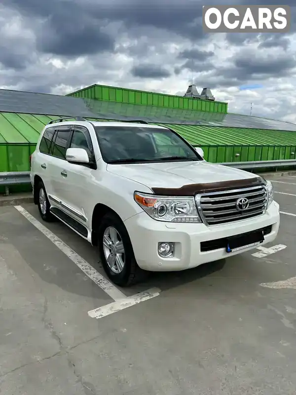 Позашляховик / Кросовер Toyota Land Cruiser 2012 4.5 л. Автомат обл. Київська, Київ - Фото 1/21