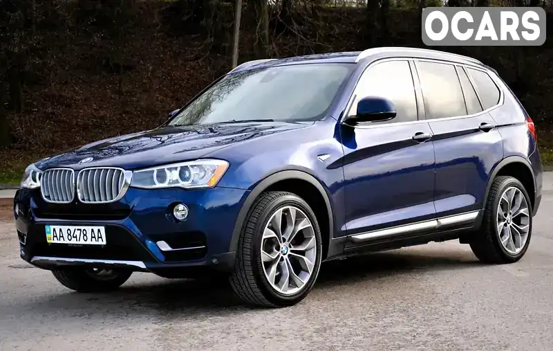 Позашляховик / Кросовер BMW X3 2016 2 л. Автомат обл. Київська, Київ - Фото 1/19