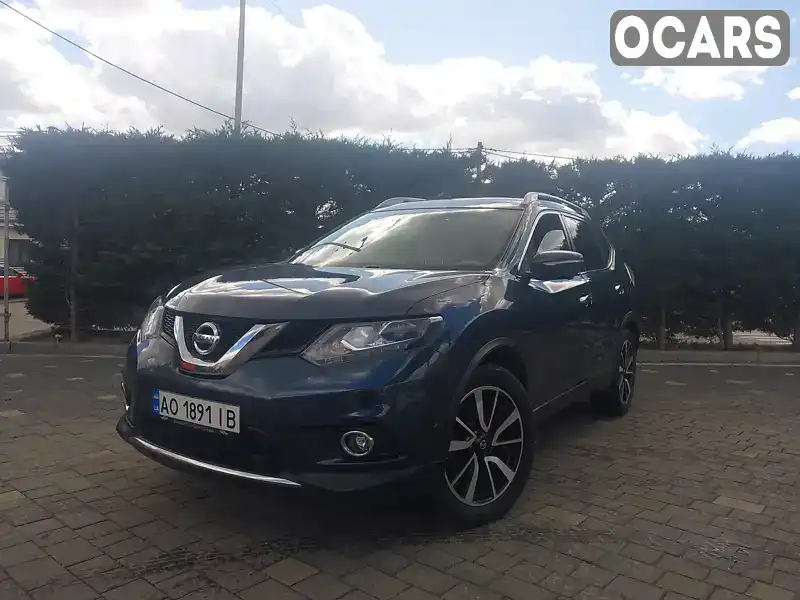 Позашляховик / Кросовер Nissan X-Trail 2016 1.6 л. Автомат обл. Закарпатська, Ужгород - Фото 1/21