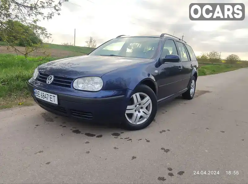 Універсал Volkswagen Golf 2002 1.6 л. Ручна / Механіка обл. Миколаївська, Первомайськ - Фото 1/21