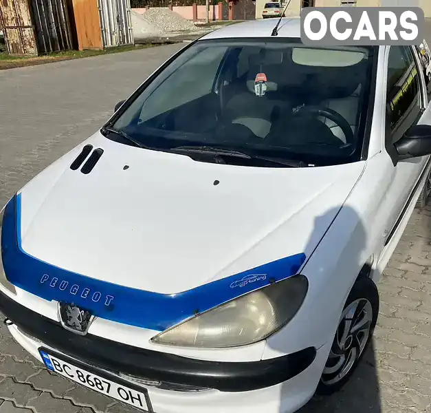 Хэтчбек Peugeot 206 2002 1.1 л. Ручная / Механика обл. Львовская, Мостиска - Фото 1/10