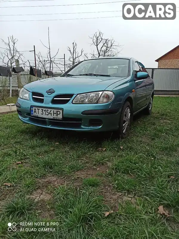 Седан Nissan Almera 2001 1.8 л. Ручная / Механика обл. Ивано-Франковская, Снятин - Фото 1/4