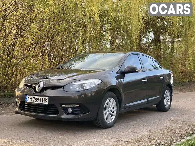 Седан Renault Fluence 2012 1.6 л. Автомат обл. Житомирська, Житомир - Фото 1/16