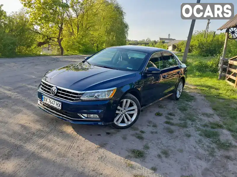 Седан Volkswagen Passat 2017 1.98 л. Автомат обл. Хмельницька, Ізяслав - Фото 1/21