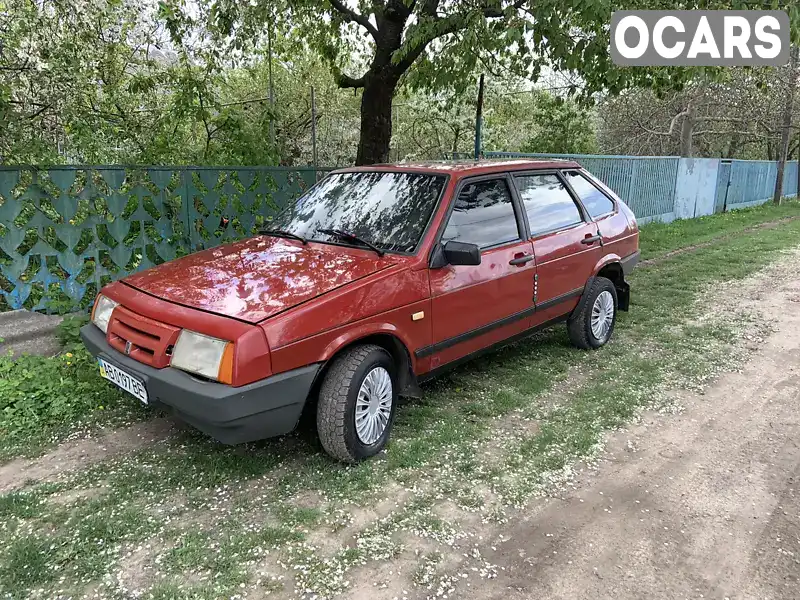 Хетчбек ВАЗ / Lada 2109 1991 1.3 л. Ручна / Механіка обл. Черкаська, Монастирище - Фото 1/21