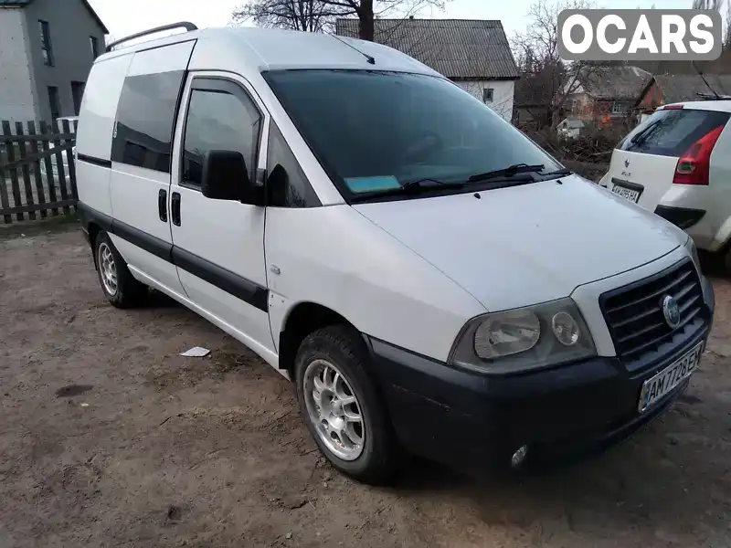 Мінівен Fiat Scudo 2004 2 л. Ручна / Механіка обл. Житомирська, Коростень - Фото 1/17