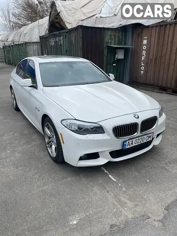 Седан BMW 5 Series 2012 2.98 л. Автомат обл. Київська, Київ - Фото 1/16