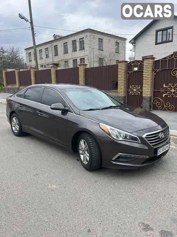 Седан Hyundai Sonata 2015 2.4 л. Автомат обл. Житомирська, Житомир - Фото 1/15