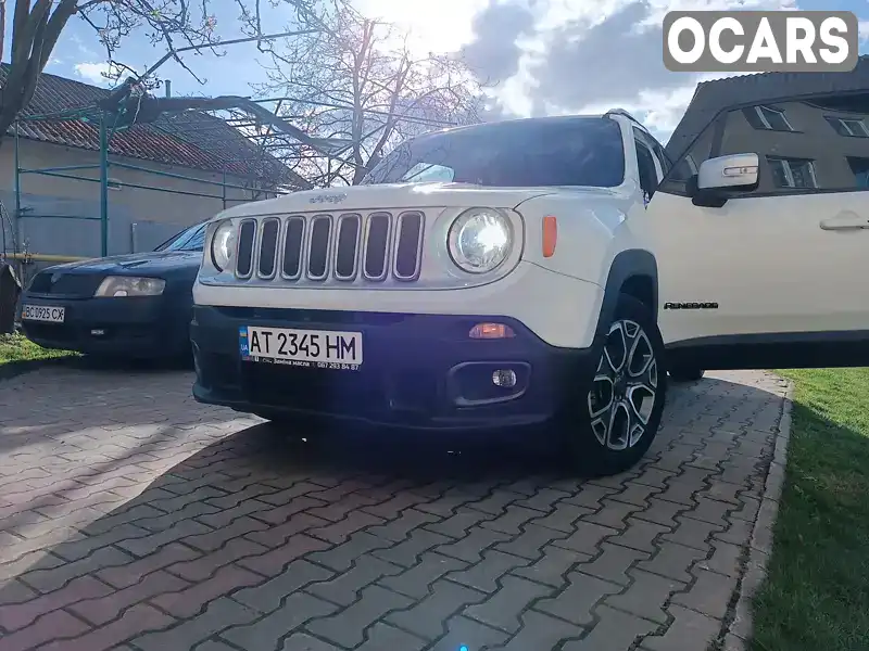 Позашляховик / Кросовер Jeep Renegade 2017 2.36 л. Автомат обл. Івано-Франківська, Бурштин - Фото 1/21