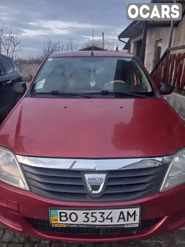 Седан Dacia Logan 2008 1.4 л. Ручная / Механика обл. Тернопольская, Лановцы - Фото 1/10