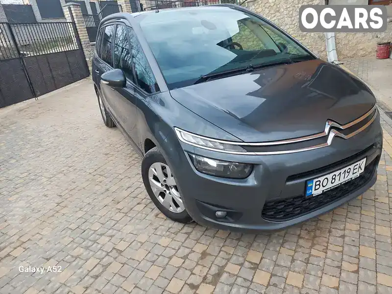 Мінівен Citroen Grand C4 Picasso 2013 1.56 л. обл. Тернопільська, Тернопіль - Фото 1/12