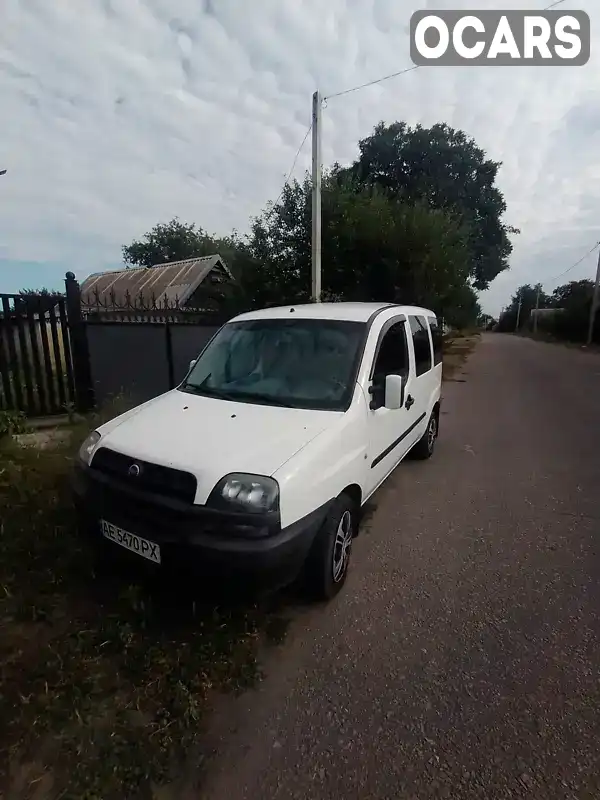 Минивэн Fiat Doblo 2005 1.6 л. Ручная / Механика обл. Днепропетровская, location.city.auly - Фото 1/8