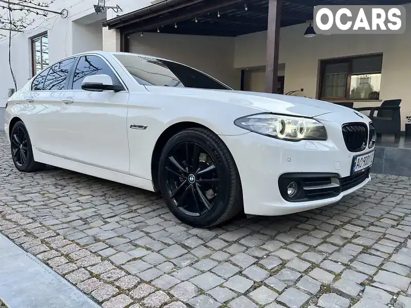 Седан BMW 5 Series 2016 2 л. Автомат обл. Закарпатська, Мукачево - Фото 1/21