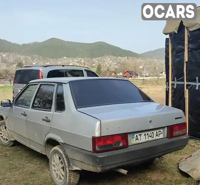 Седан ВАЗ / Lada 21099 2002 1.6 л. Ручна / Механіка обл. Івано-Франківська, Яремче - Фото 1/8