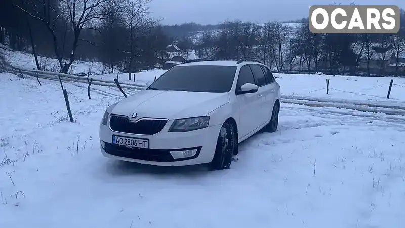 Універсал Skoda Octavia 2014 1.6 л. Ручна / Механіка обл. Закарпатська, Хуст - Фото 1/7