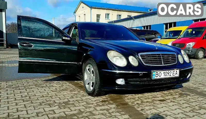 Седан Mercedes-Benz E-Class 2003 3.22 л. Автомат обл. Тернопільська, Тернопіль - Фото 1/17