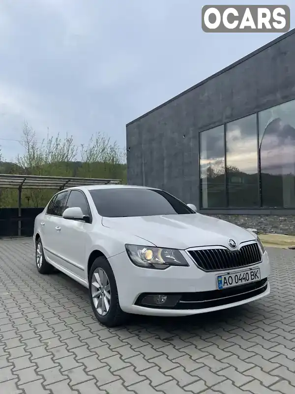 Лифтбек Skoda Superb 2014 1.6 л. Ручная / Механика обл. Закарпатская, Тячев - Фото 1/20