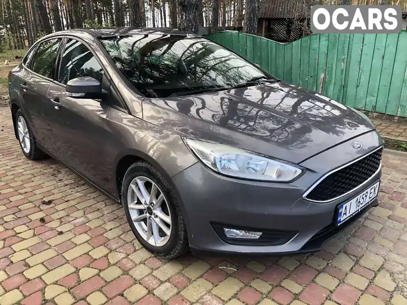 Седан Ford Focus 2015 1 л. Ручная / Механика обл. Ровенская, Вараш (Кузнецовск) - Фото 1/16